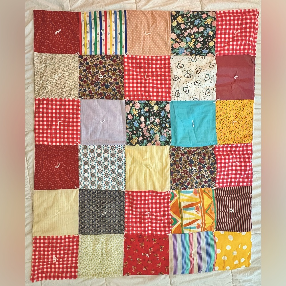 Patchwork Quilted blanket